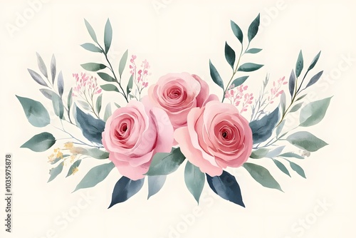 Vector collection of floral designs