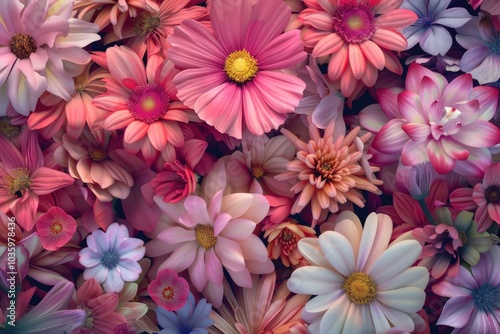 Background of flowers