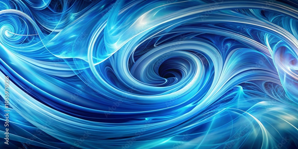 Abstract Blue Swirling Vortex, Digital Art, Abstract Background, Fractal Art Abstract Blue Swirling Vortex, Digital Art, Abstract Background, Fractal Art