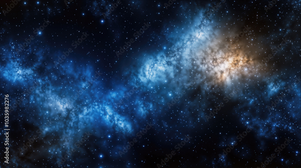 Star-Filled Cosmos Galaxy with Nebulae in Deep Space - Cosmic Universe and Star Concept Star-Filled Cosmos Galaxy with Nebulae in Deep Space - Cosmic Universe and Star Concept