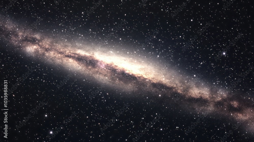 Milky way galaxy astronomy isolated on transparent background Milky way galaxy astronomy isolated on transparent background