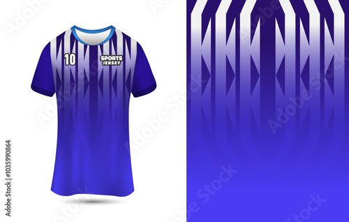Sports jersey design template for Football, Soccer, Running, and Racing. Customizable Jersey Background for Sublimation Printing