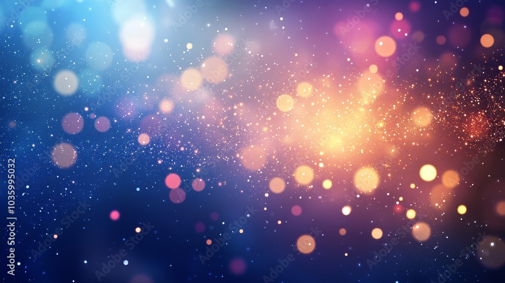 Abstract background with a light blur and bokeh effect, featuring soft, colorful lights that create a sense of warmth, wonder, and magic. Abstract background with a light blur and bokeh effect, featuring soft, colorful lights that create a sense of warmth, wonder, and magic.