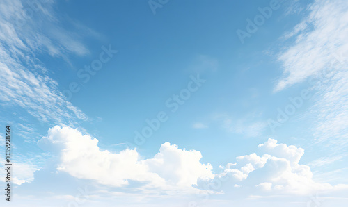 Summer blue sky cloud gradient light white background. Beauty clear cloudy in sunshine calm bright winter air bacground. Gloomy vivid cyan landscape in environment day horizon skyline view spring wind