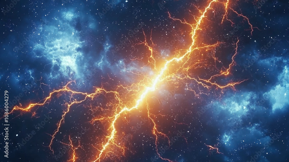 Cosmic Lightning Strike