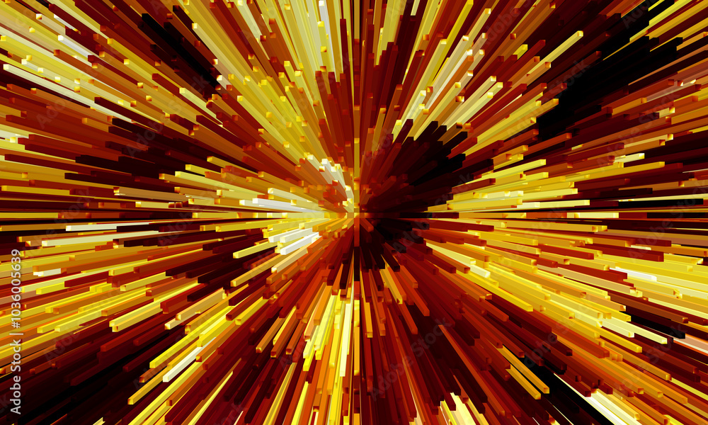 abstract fractal burst of sun flair hot waving rays abstract fractal burst of sun flair hot waving rays