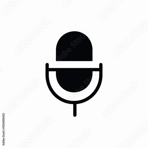 voice recording icon sign vector