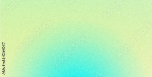 Grainy green yellow gradient background, blue noise texture website, banner backdrop design, wallpaper, poster	

