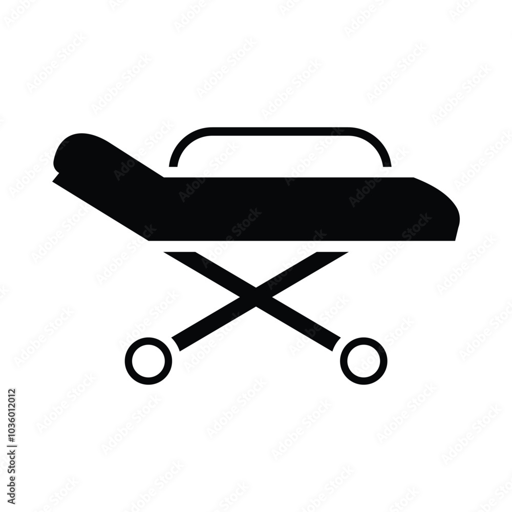 Medical Stretcher Icon Medical Stretcher Icon