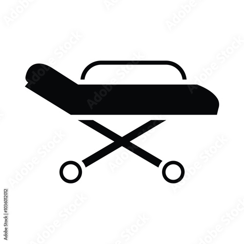 Medical Stretcher Icon