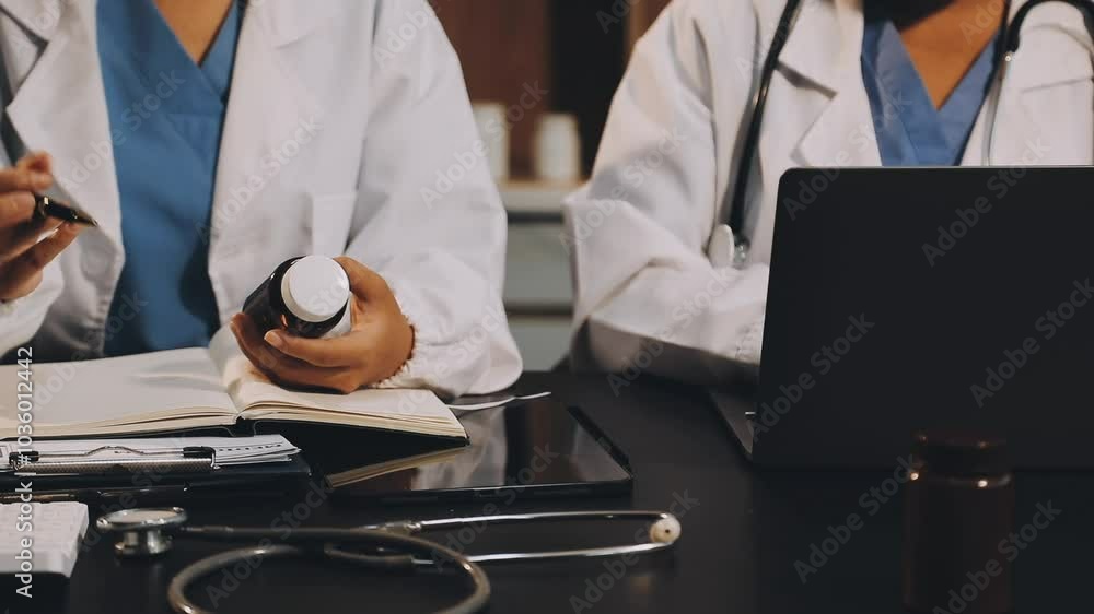 A diverse group of healthcare professionals, including doctors, nurses, and specialists, engaging in a collaborative meeting to discuss medical cases and share expertise in a hospital A diverse group of healthcare professionals, including doctors, nurses, and specialists, engaging in a collaborative meeting to discuss medical cases and share expertise in a hospital