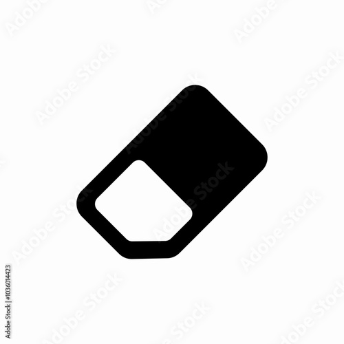 eraser clean icon sign vector