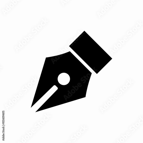 ink pen icon sign vector