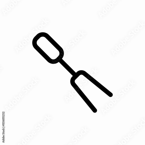 steak forks icon sign vector