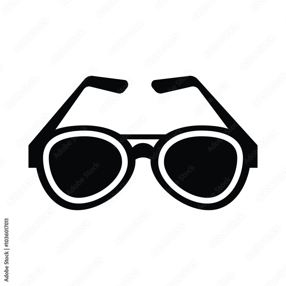 Sun Glass, Accessory Icon Sun Glass, Accessory Icon