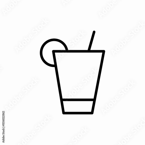 soft drink icon sign vector