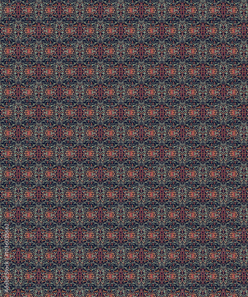 Fototapeta premium Seamless Pattern Illustrations for Designing work in Textile, Fabric, fashion, Art, Interior 