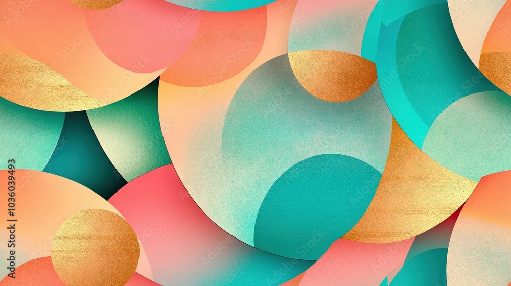 A close-up of a smartphone with a vibrant pattern on the back The green, orange, pink, and blue colors stand out against the black background A close-up of a smartphone with a vibrant pattern on the back The green, orange, pink, and blue colors stand out against the black background