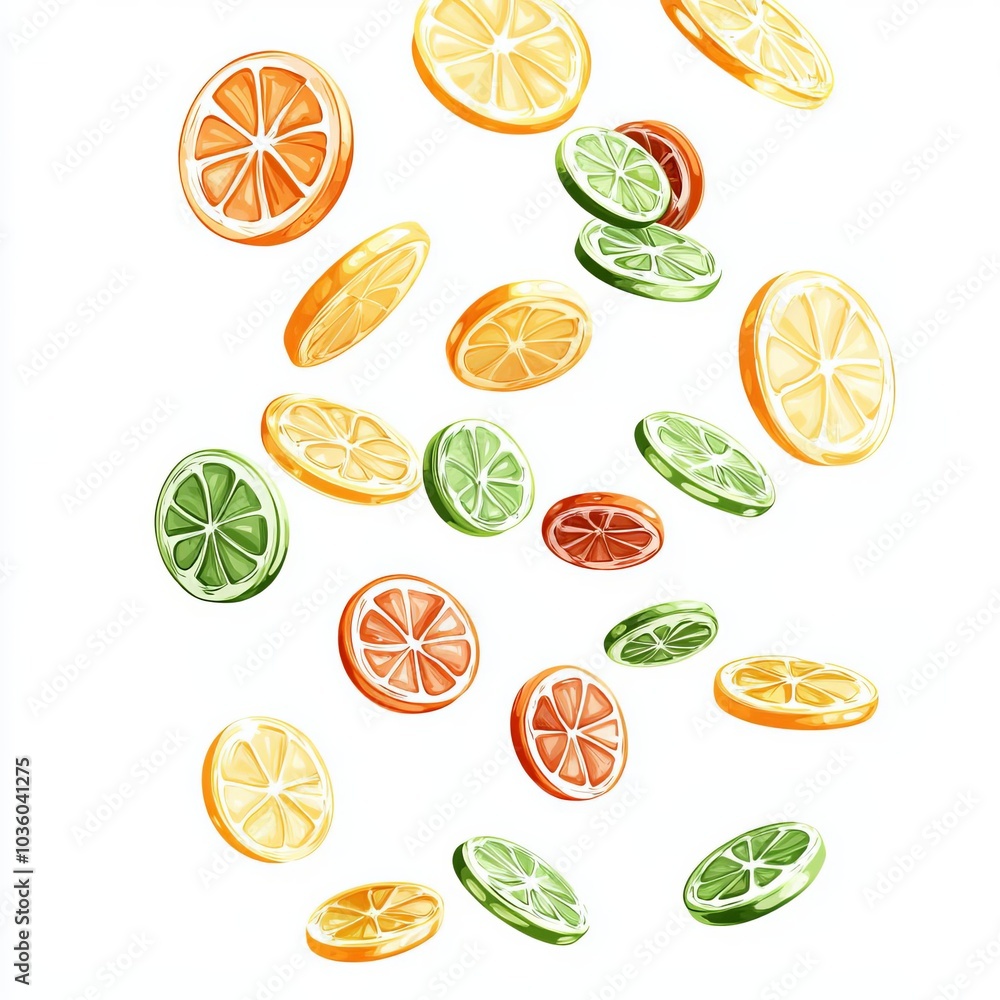 Obraz premium casino chips thrown into the air in the form