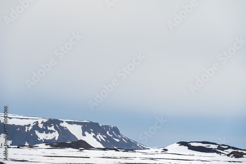 nature sceneries inside the Myvatn geotherma area, Iceland photo