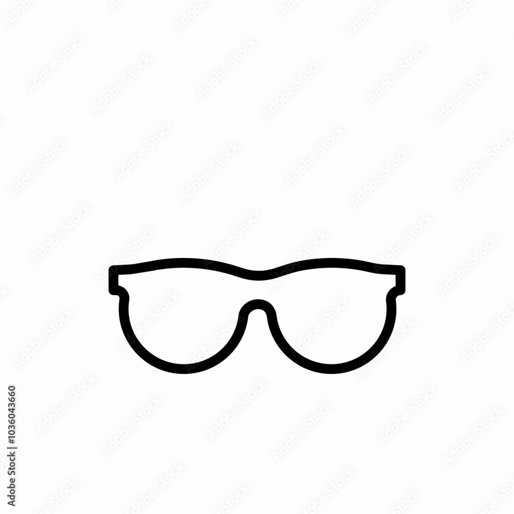 reading glass icon sign vector reading glass icon sign vector