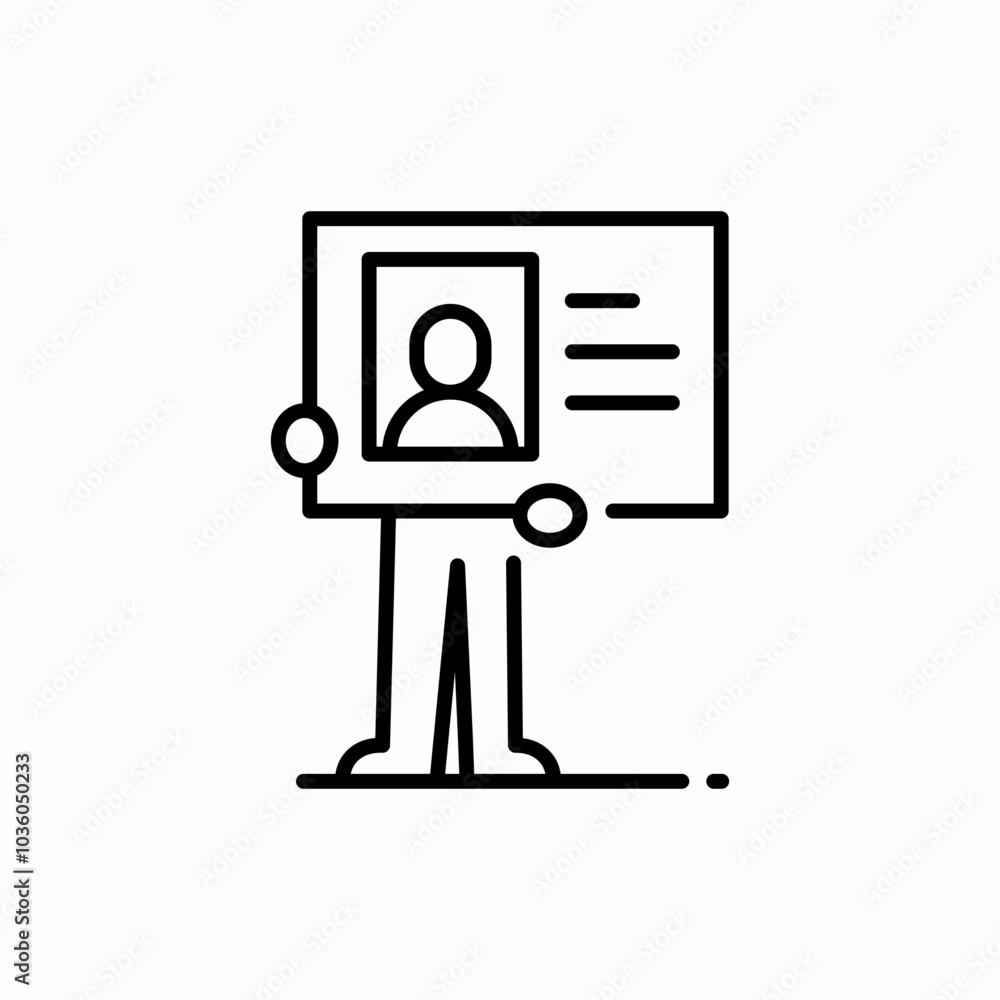 exhibitor royalty icon sign vector exhibitor royalty icon sign vector