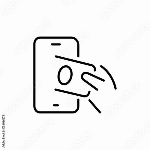 phone money add icon sign vector