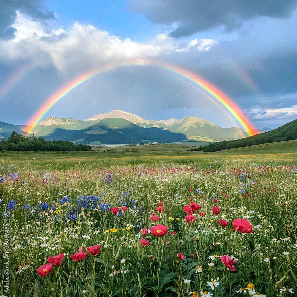 Naklejka premium rainbow