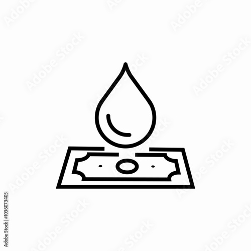 fraud money laundering icon sign vector