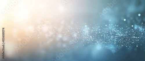 Business background with abstract futuristic data and computer technology
