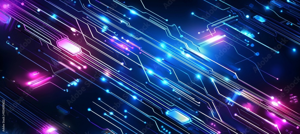 Circuit board texture background design for futuristic blue circuit board. Concepts in quantum computer technologies. Minimalist motherboard. Circuit board texture background design for futuristic blue circuit board. Concepts in quantum computer technologies. Minimalist motherboard.