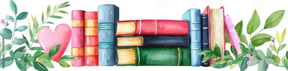 Book illustrations with decorative details, perfect for promoting reading, literature, and education. Book illustrations with decorative details, perfect for promoting reading, literature, and education.