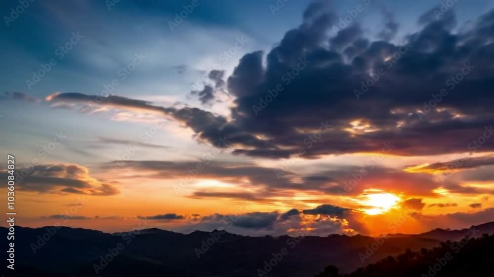 Create a Captivating Time-Lapse Video Trailer of Mesmerizing Sunset Clouds and Radiant Skies Create a Captivating Time-Lapse Video Trailer of Mesmerizing Sunset Clouds and Radiant Skies