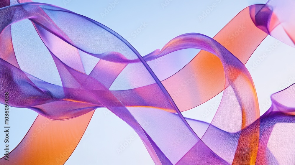 Abstract Flowing Ribbons Abstract Flowing Ribbons