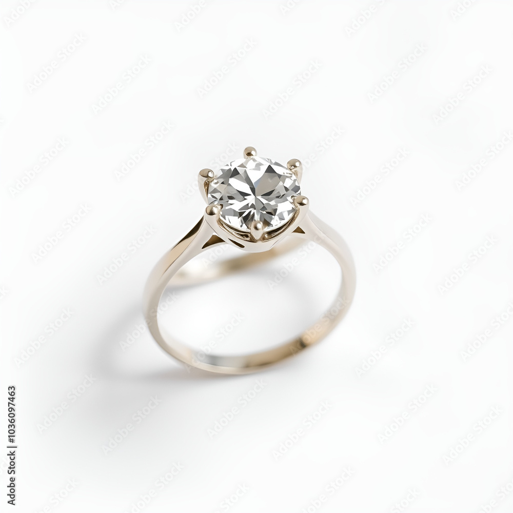 diamond wedding ring on minimal background diamond wedding ring on minimal background