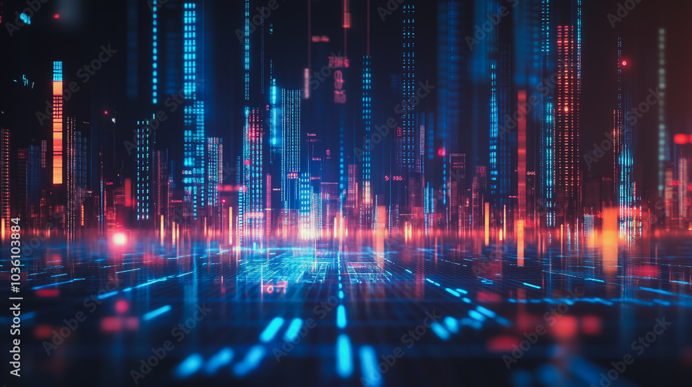 Abstract business network smart city and charts and graphs with statistics to innovative analyze business potential and forecast future development of companies growth. Abstract business network smart city and charts and graphs with statistics to innovative analyze business potential and forecast future development of companies growth.