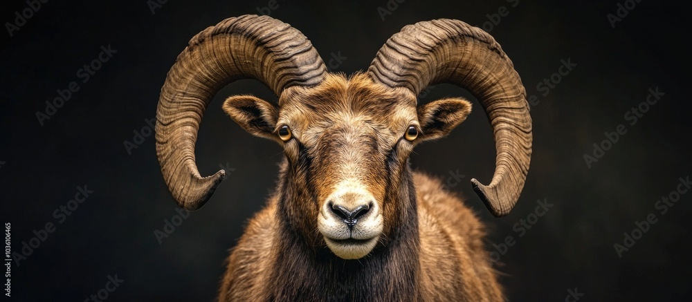 Moufflon Male Latin Name Ovis Aries Orientalis Moufflon Male Latin Name Ovis Aries Orientalis