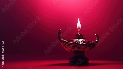 Diwali festival, modern celebration background photo