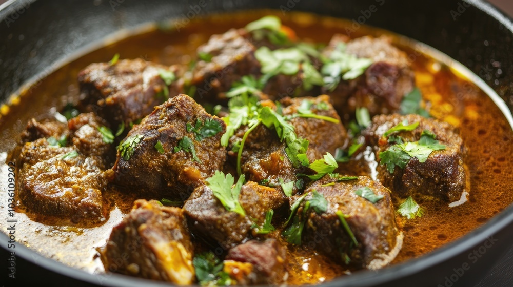 Lamb curry featuring tender meat prepared in a traditional style showcasing rich flavors and spices in a vibrant dish Lamb curry featuring tender meat prepared in a traditional style showcasing rich flavors and spices in a vibrant dish