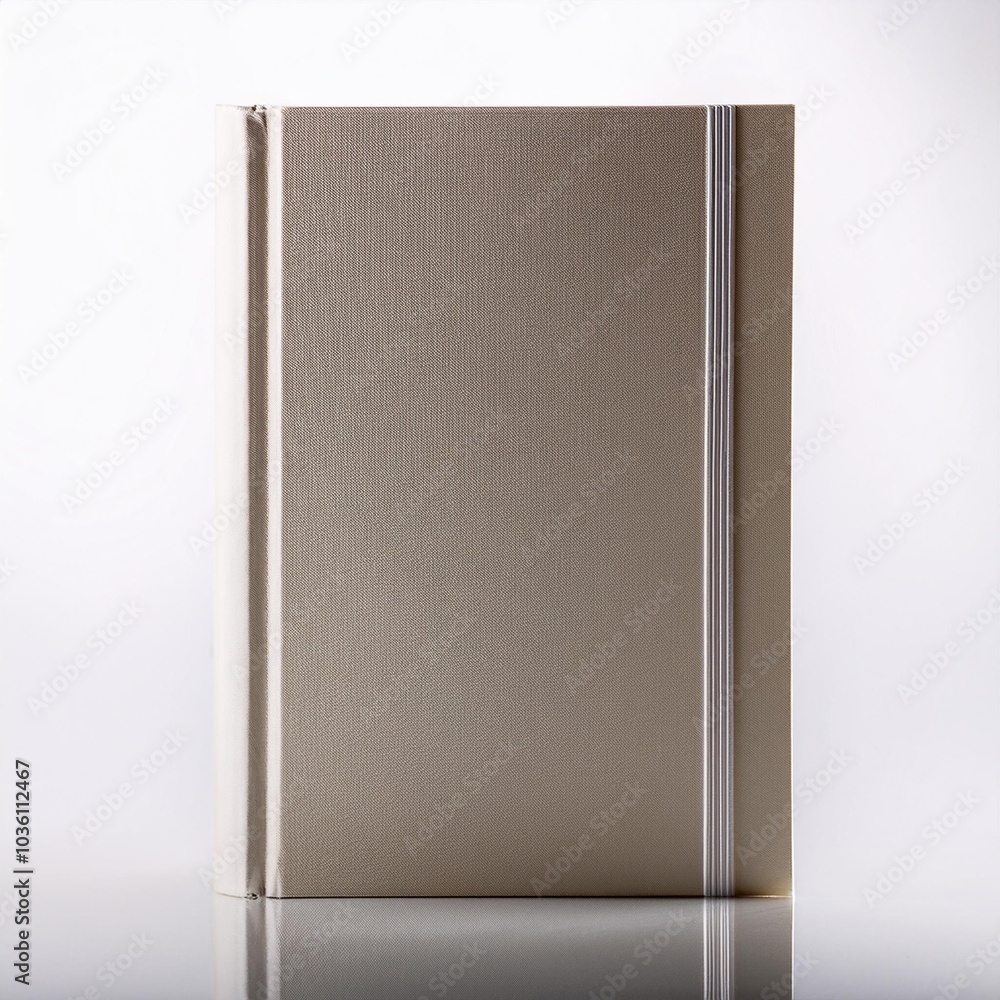 blank book cover on white background blank book cover on white background
