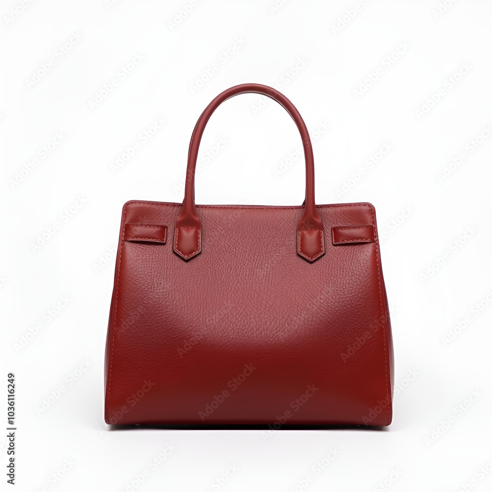 luxury leather handbag on minimal background luxury leather handbag on minimal background