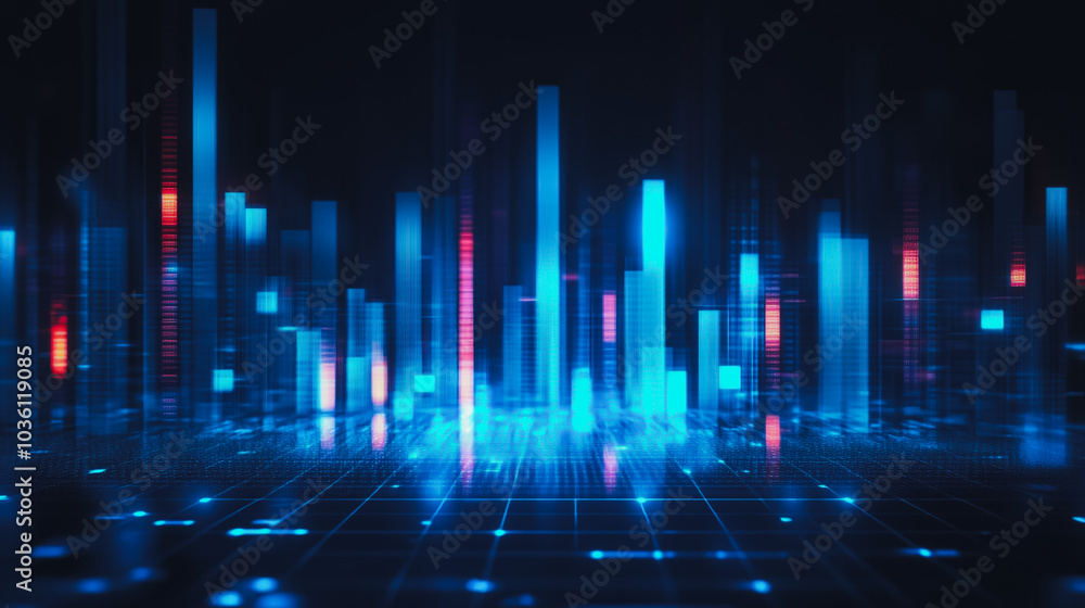 Abstract business network smart city and charts and graphs with statistics to innovative analyze business potential and forecast future development of companies growth Abstract business network smart city and charts and graphs with statistics to innovative analyze business potential and forecast future development of companies growth