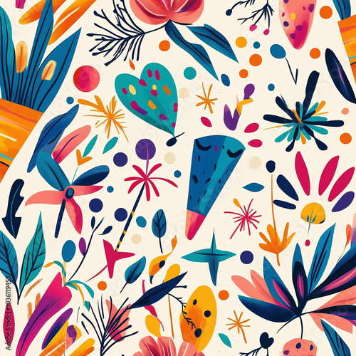 colorful Celebration Pattern Images illustrations