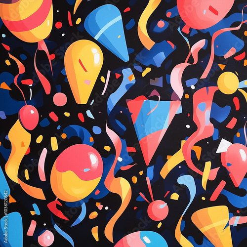 colorful Celebration Pattern Images illustrations