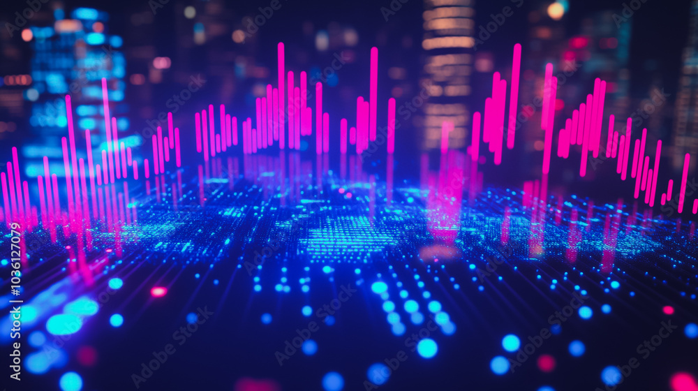 Abstract business network smart city and charts and graphs with statistics to innovative analyze business potential and forecast future development of companies growth Abstract business network smart city and charts and graphs with statistics to innovative analyze business potential and forecast future development of companies growth