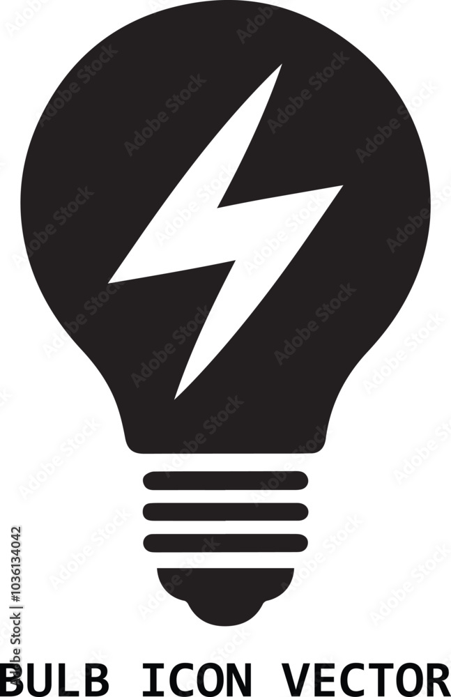 Light Bulb Icon Vector Art Design, Innovation Illustrations on White Background. Flat Design. Light Bulb Icon Vector Art Design, Innovation Illustrations on White Background. Flat Design.