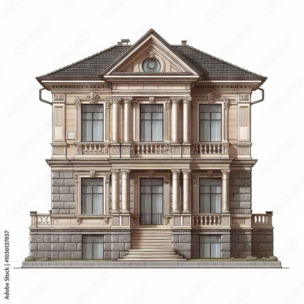 Fototapeta premium Architecture, building, city, palace, facade, house, landmark, old, historic, travel, europe, sky, museum, italy, berlin, town, stone, historical, tourism, windows