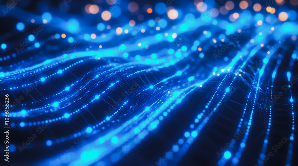 Abstract business connection of lines from nodes It is connected to endless nodes and represents the innovation of communication in the network. Abstract business connection of lines from nodes It is connected to endless nodes and represents the innovation of communication in the network.