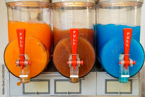 Granite machine for various flavours