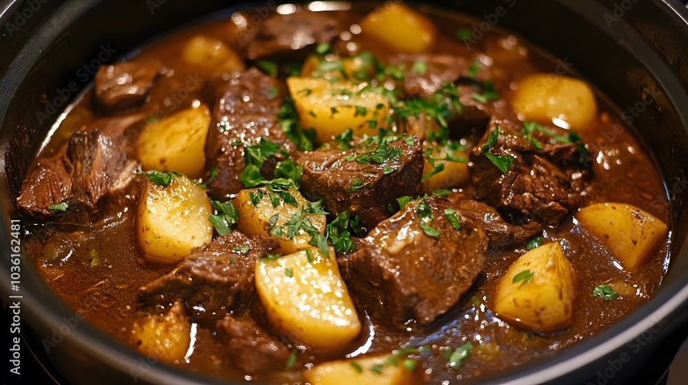 Venison stew with red wine sauce Venison stew with red wine sauce